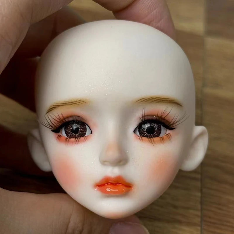 Sweet Doll DIY 1/6 BJD Doll Head Handmade Makeup 30cm Doll Girls Dolls Toy Birthday Gift