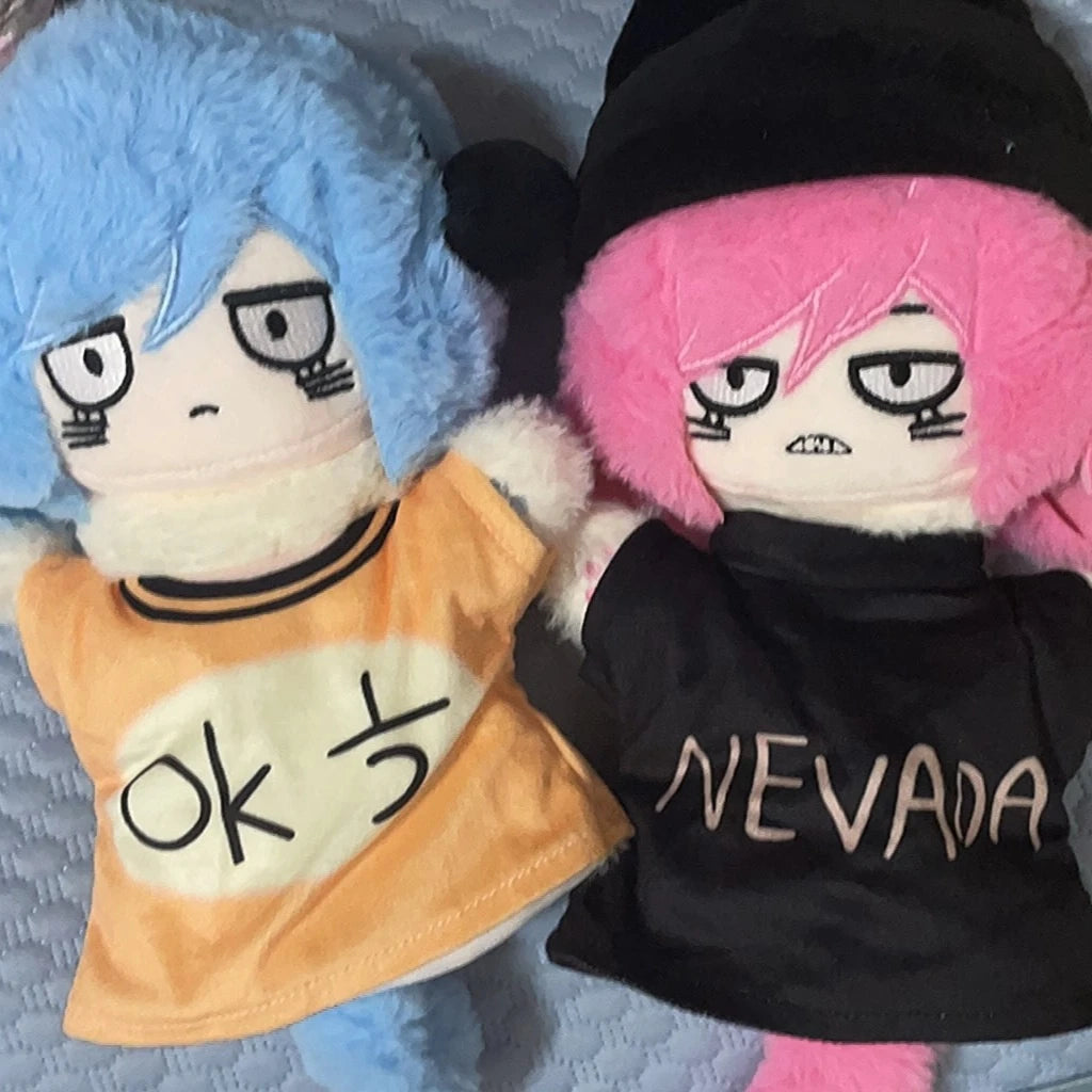 Ranfren Randall'S Friend Nyen Nyon Fan-Made Genuine Plush Hand Puppet Doll Cute Anime Girl Gift Holiday Surprise Collectible
