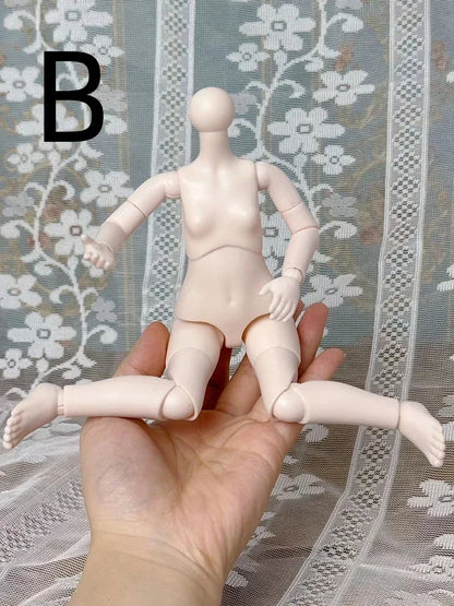 Sweet Doll DIY 1/6 BJD Doll Head Handmade Makeup 30cm Doll Girls Dolls Toy Birthday Gift