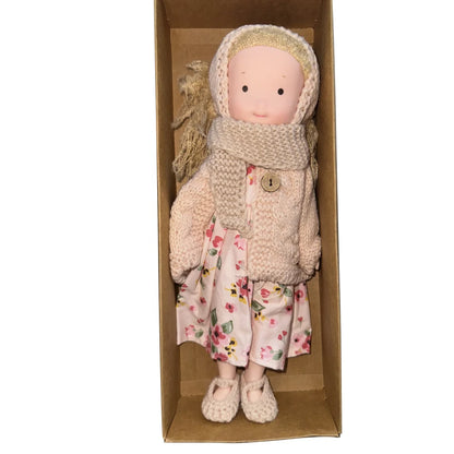 Mini Christmas Thumb Dolls Cute Handmade Dolls Unique Gift Sleeping Cuddle Buddy Doll Toy for Kids Children Lovely Birthday Gift