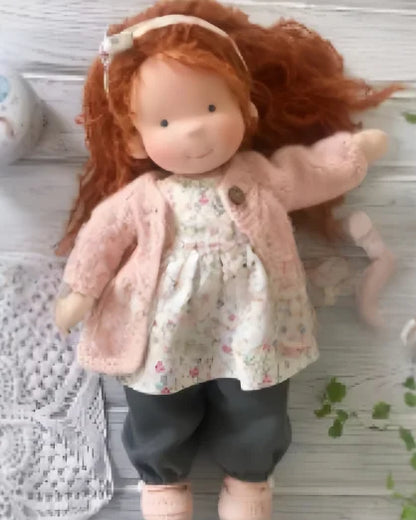 Genuine Waldorf Handmade Cute Cotton Stuffed Doll Packaging Dolls Fabricchanging Box Best Children Birthday Kids Gift Tide Toys