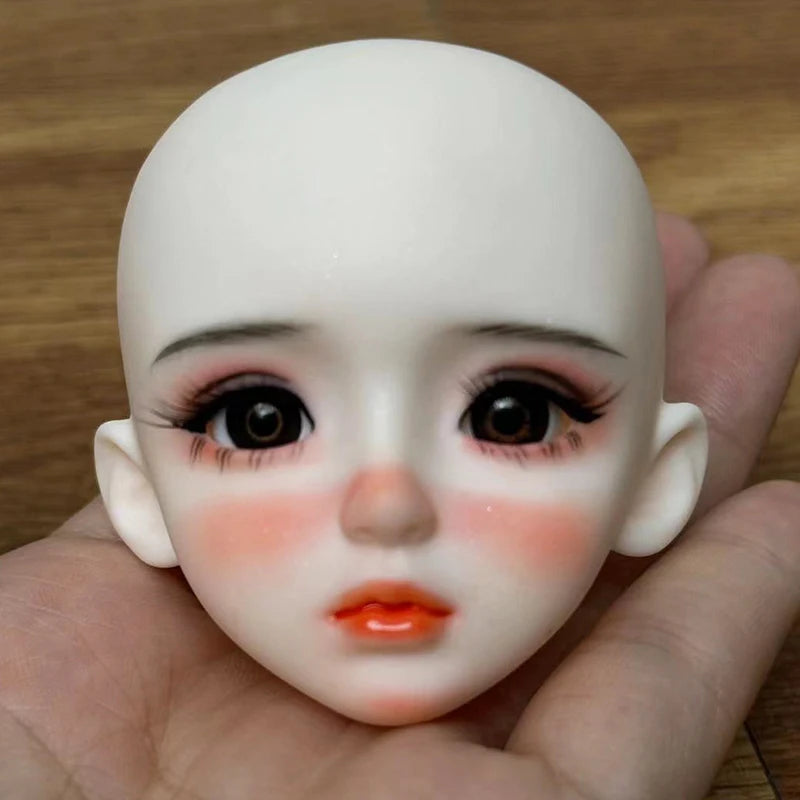 Sweet Doll DIY 1/6 BJD Doll Head Handmade Makeup 30cm Doll Girls Dolls Toy Birthday Gift