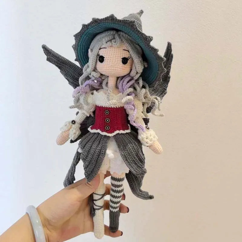 Handmade Knitting Doll Crochet Dolls magic fairy doll Crochet Dolls For Home Accessories Craft Toy Ornaments