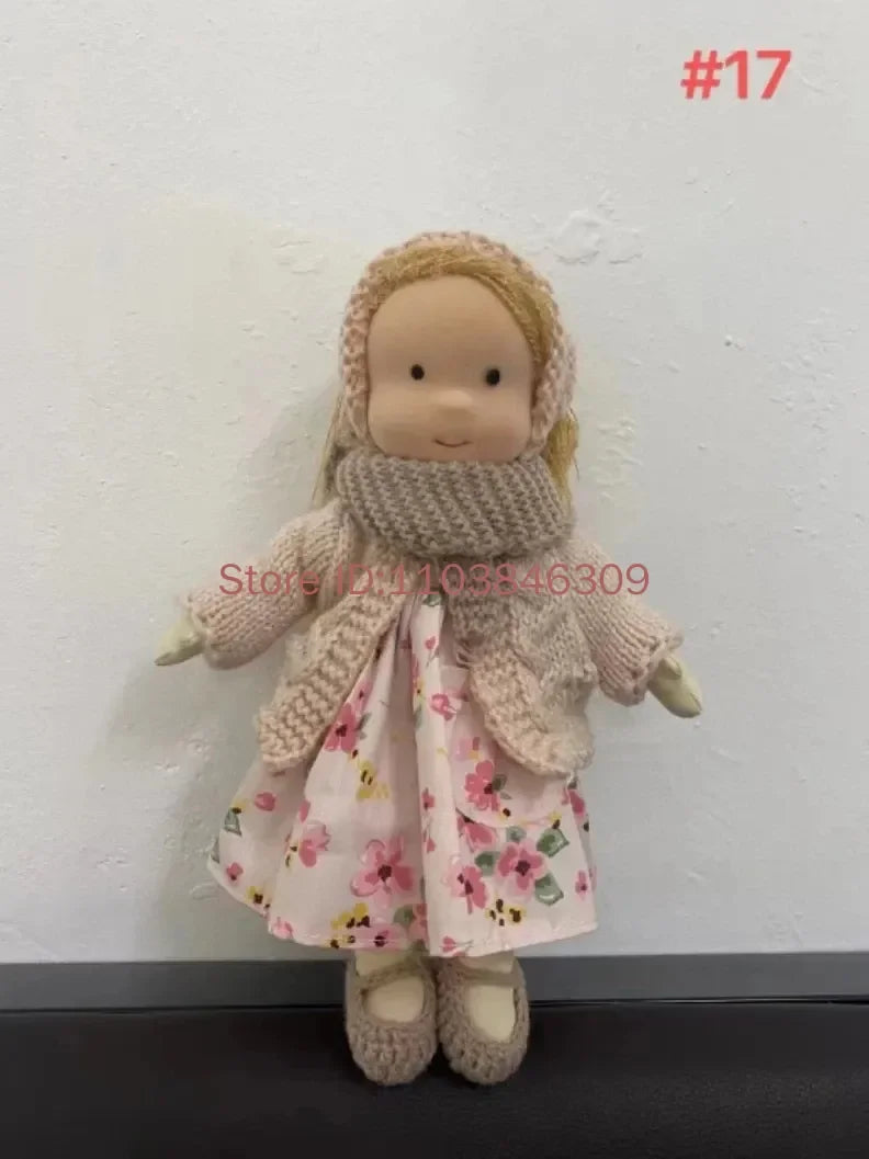 Soft Plush Toys Waldorf Handmade Cute Cotton Stuffed Plush Doll Packaging Dolls Fabricchanging Box Best Children Birthday Gifts