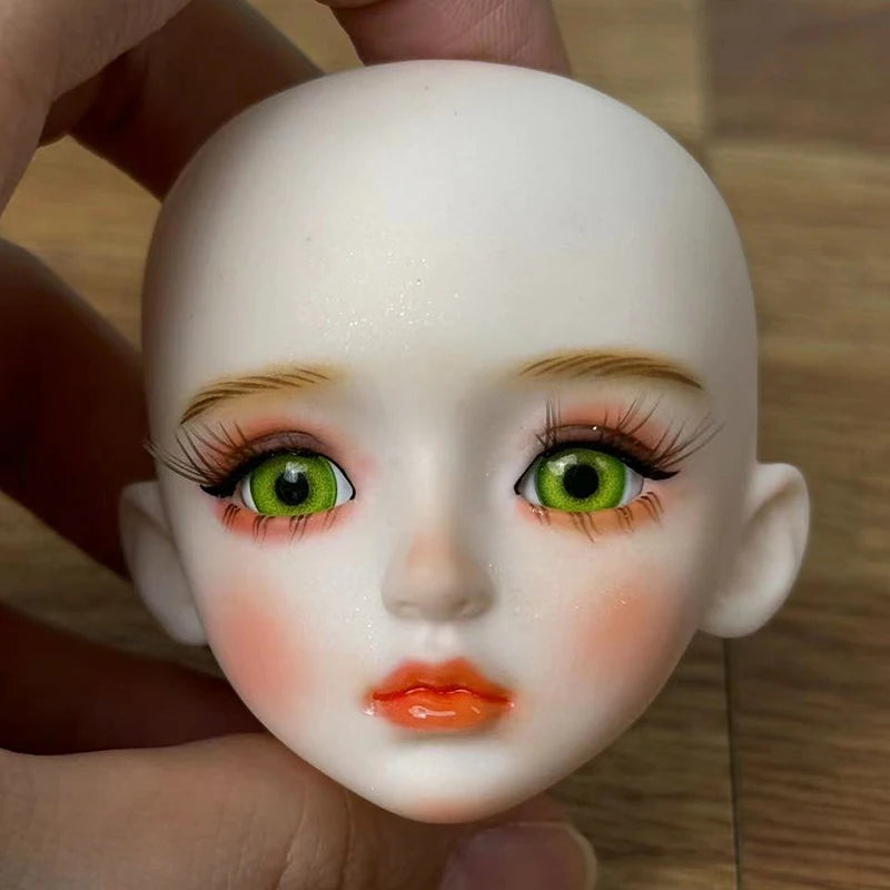 Sweet Doll DIY 1/6 BJD Doll Head Handmade Makeup 30cm Doll Girls Dolls Toy Birthday Gift