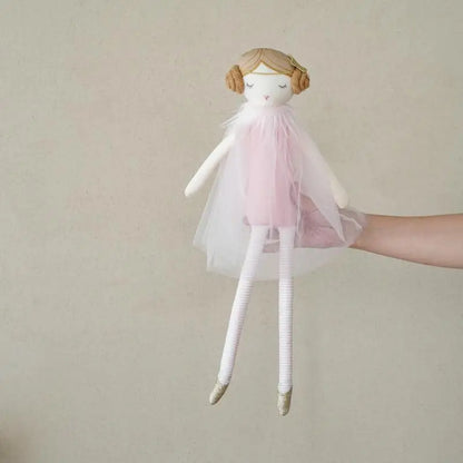 Angel Plush Toy Handmade Ballerina Doll with soft Tutu Girl Stuffed Doll  Elegant Plush Doll for Little Girls