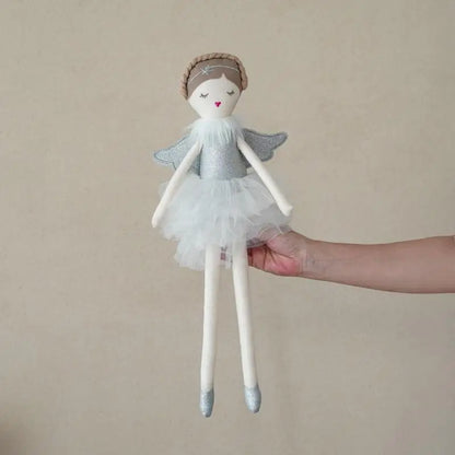 Angel Plush Toy Handmade Ballerina Doll with soft Tutu Girl Stuffed Doll  Elegant Plush Doll for Little Girls