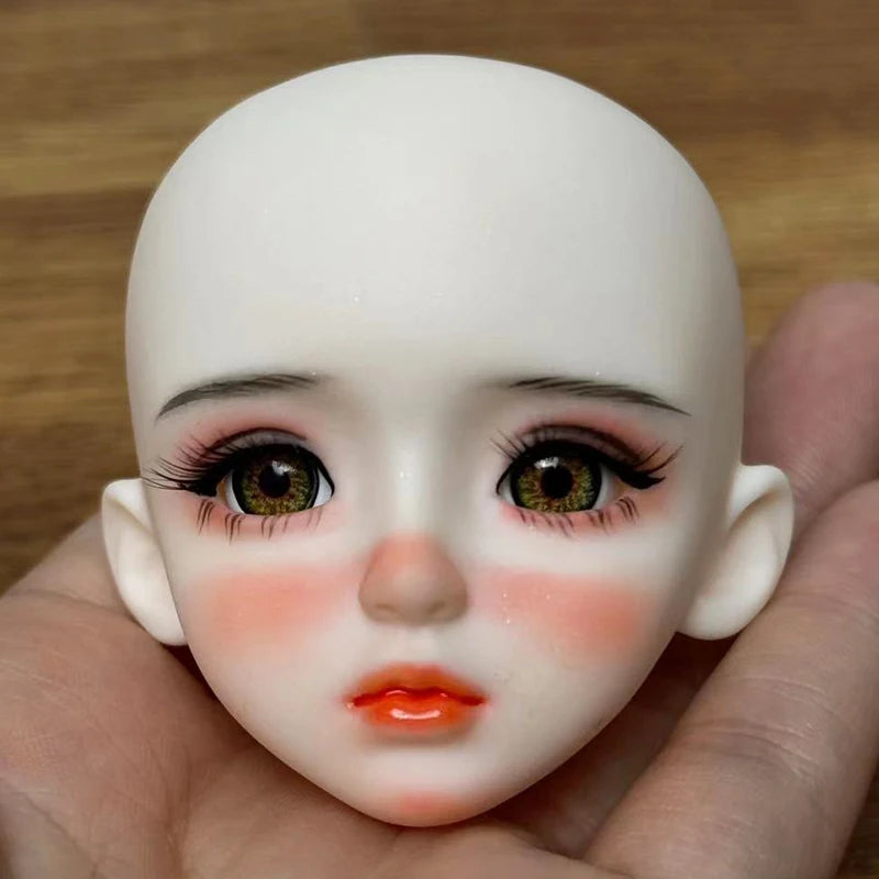 Sweet Doll DIY 1/6 BJD Doll Head Handmade Makeup 30cm Doll Girls Dolls Toy Birthday Gift