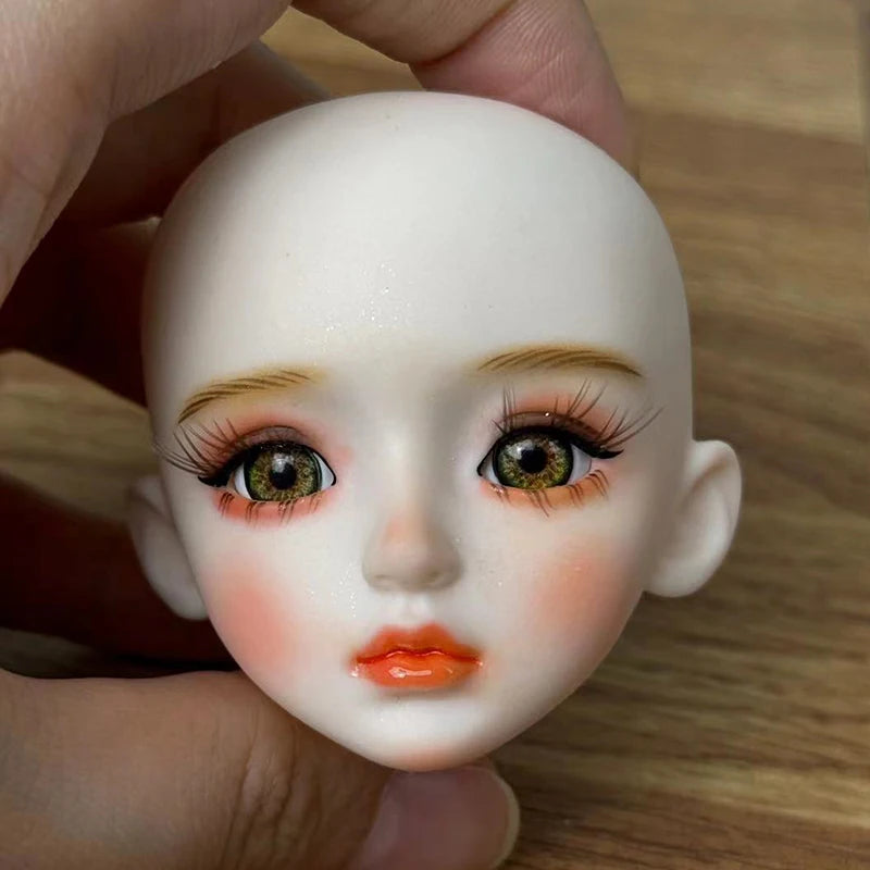 Sweet Doll DIY 1/6 BJD Doll Head Handmade Makeup 30cm Doll Girls Dolls Toy Birthday Gift