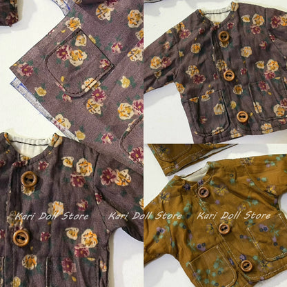 2026 Kari Doll Clothes for Landazz Landoudou ob24 ob22 Doll Chinese retro jacket