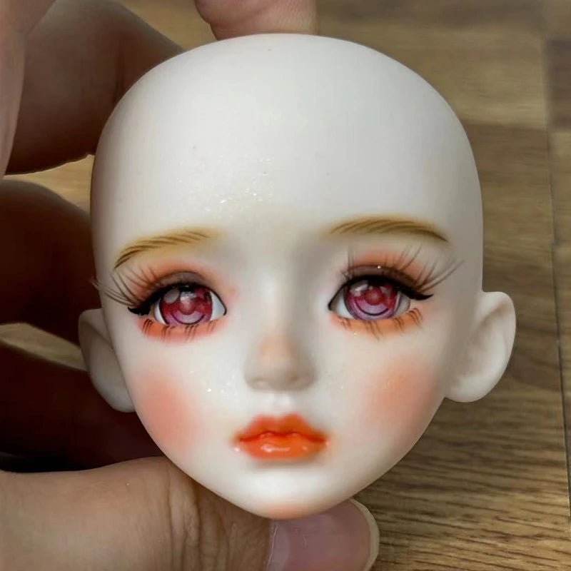 Sweet Doll DIY 1/6 BJD Doll Head Handmade Makeup 30cm Doll Girls Dolls Toy Birthday Gift