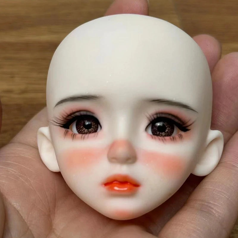 Sweet Doll DIY 1/6 BJD Doll Head Handmade Makeup 30cm Doll Girls Dolls Toy Birthday Gift