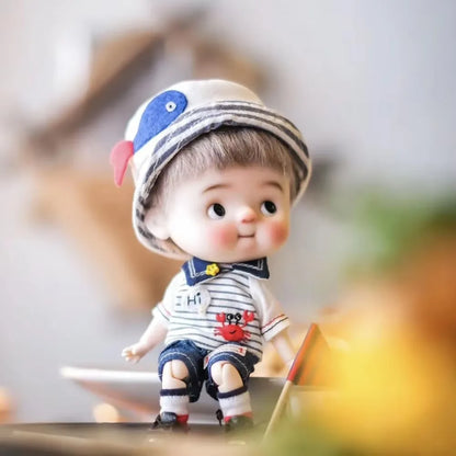 DOLL 1/12ob Qbaby Ob11 Diandi Dianbro puppy girl Huhu blythe ACGN anime resin bodymold DIY toy Spot makeup free shipping