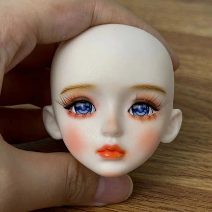 Sweet Doll DIY 1/6 BJD Doll Head Handmade Makeup 30cm Doll Girls Dolls Toy Birthday Gift