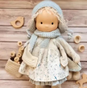 Genuine Waldorf Handmade Cute Cotton Stuffed Doll Packaging Dolls Fabricchanging Box Best Children Birthday Kids Gift Tide Toys