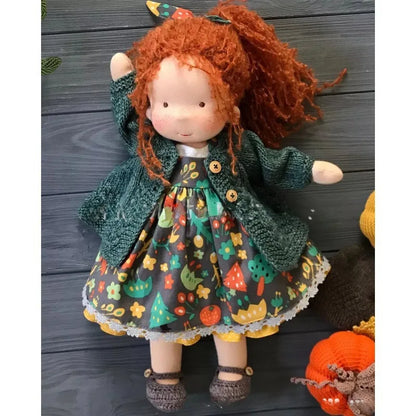 Soft Plush Toys Waldorf Handmade Cute Cotton Stuffed Plush Doll Packaging Dolls Fabricchanging Box Best Children Birthday Gifts