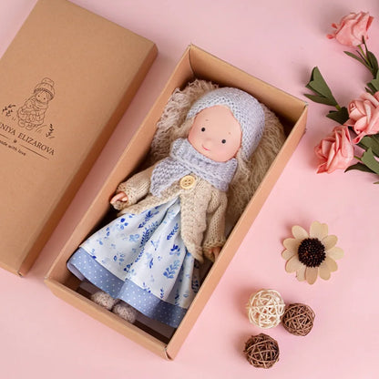 Native Waldorf Doll Soft Kawaii Cartoon Stuffed Doll Stuffed Cute Handmade Doll Children's Gift