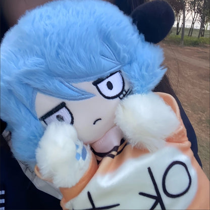 Ranfren Randall'S Friend Nyen Nyon Fan-Made Genuine Plush Hand Puppet Doll Cute Anime Girl Gift Holiday Surprise Collectible
