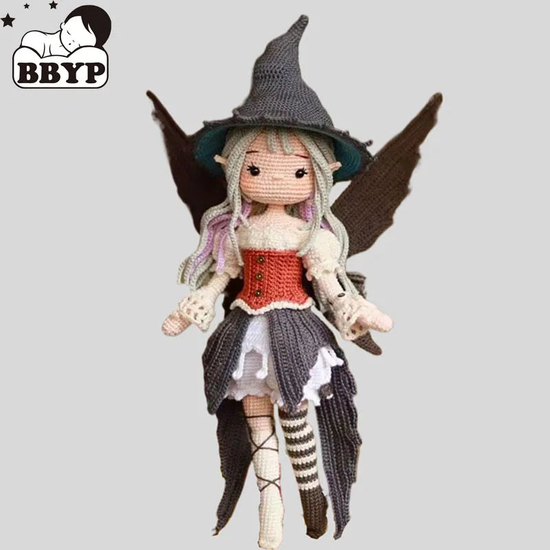 Handmade Knitting Doll Crochet Dolls magic fairy doll Crochet Dolls For Home Accessories Craft Toy Ornaments