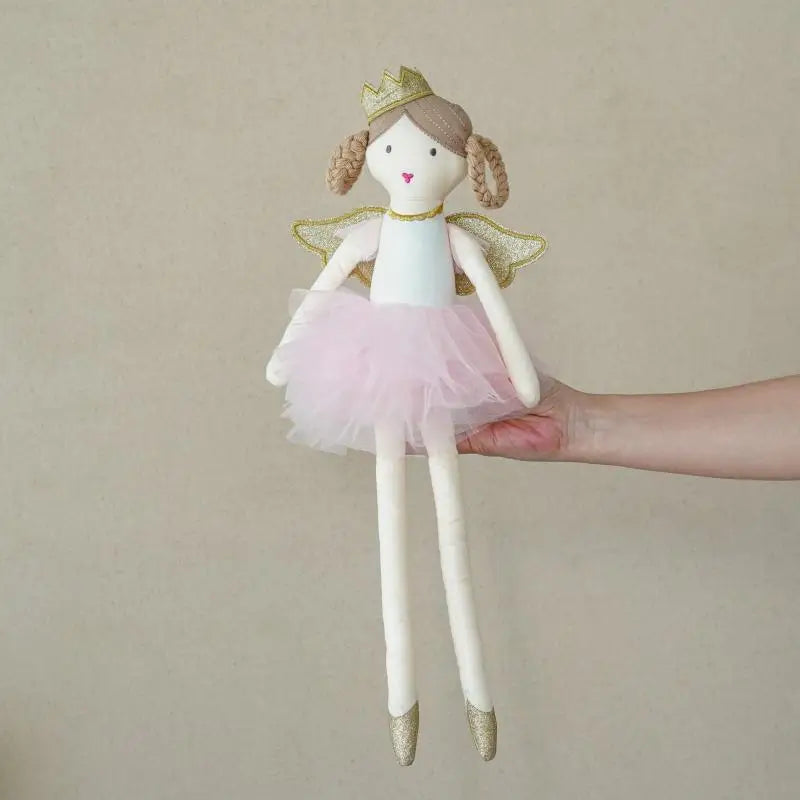 Angel Plush Toy Handmade Ballerina Doll with soft Tutu Girl Stuffed Doll  Elegant Plush Doll for Little Girls