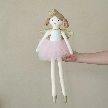 Angel Plush Toy Handmade Ballerina Doll with soft Tutu Girl Stuffed Doll  Elegant Plush Doll for Little Girls