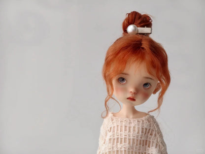 New BJD doll 1/6 full set, doudou Ears Girl Series doll made of resin material, DIY makeup doll model toy, available now, makeup
