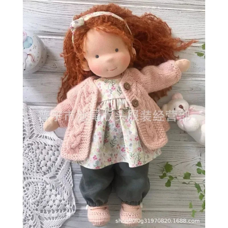 Genuine Waldorf Handmade Cute Cotton Stuffed Doll Packaging Dolls Fabricchanging Box Best Children Birthday Kids Gift Tide Toys