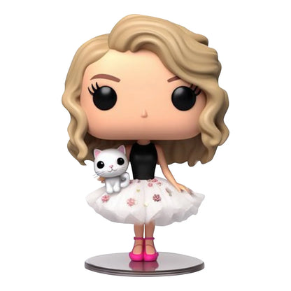 Cute Doll Cartoon Singer Statue Handmade Decoration Creative Resin Decoration Bedroom Home Decoration Craft Fan Gifts 1989