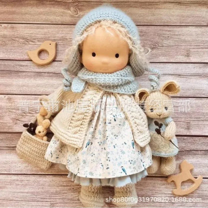 Soft Plush Toys Waldorf Handmade Cute Cotton Stuffed Plush Doll Packaging Dolls Fabricchanging Box Best Children Birthday Gifts