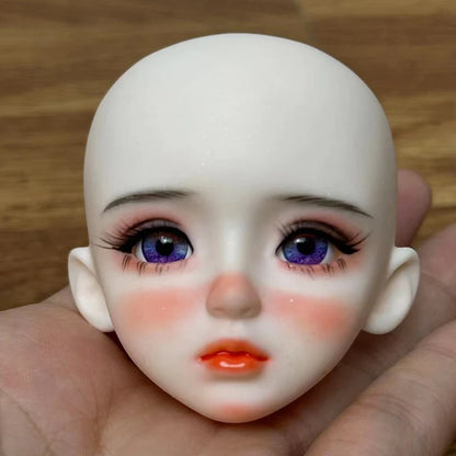 Sweet Doll DIY 1/6 BJD Doll Head Handmade Makeup 30cm Doll Girls Dolls Toy Birthday Gift