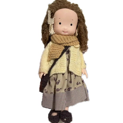 Native Waldorf Doll Soft Kawaii Cartoon Stuffed Doll Stuffed Cute Handmade Doll Children's Gift