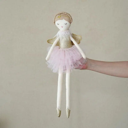 Angel Plush Toy Handmade Ballerina Doll with soft Tutu Girl Stuffed Doll  Elegant Plush Doll for Little Girls