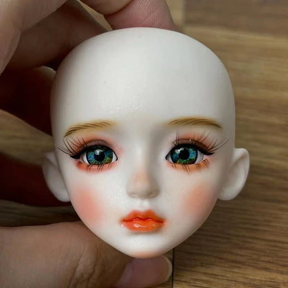 Sweet Doll DIY 1/6 BJD Doll Head Handmade Makeup 30cm Doll Girls Dolls Toy Birthday Gift