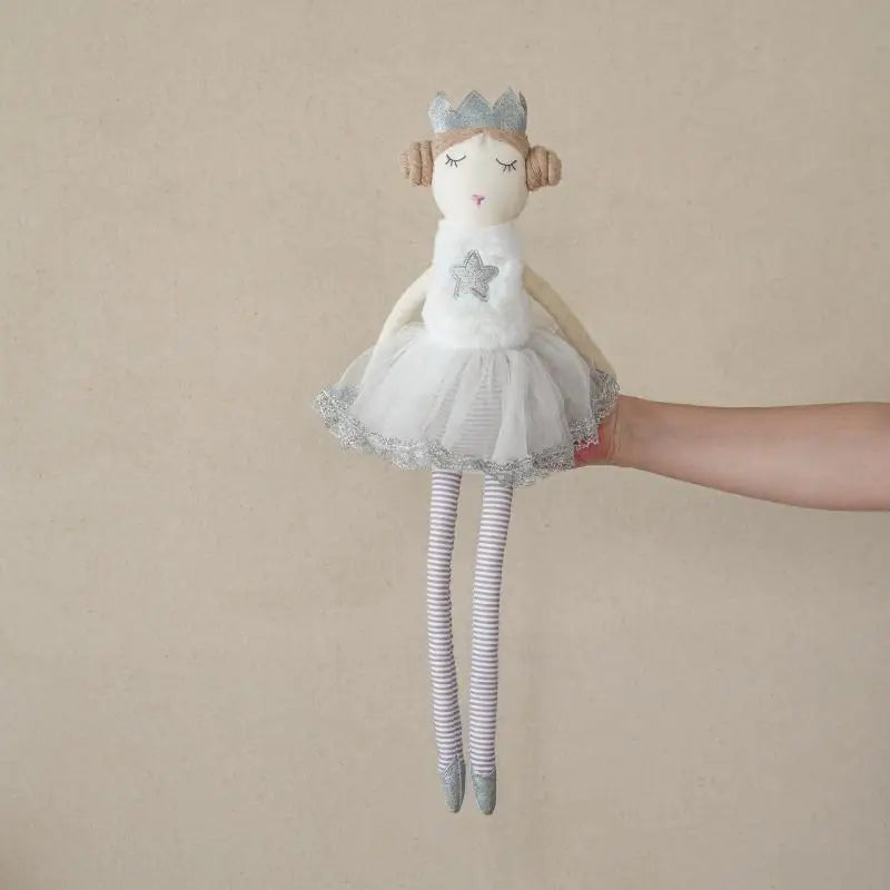 Angel Plush Toy Handmade Ballerina Doll with soft Tutu Girl Stuffed Doll  Elegant Plush Doll for Little Girls