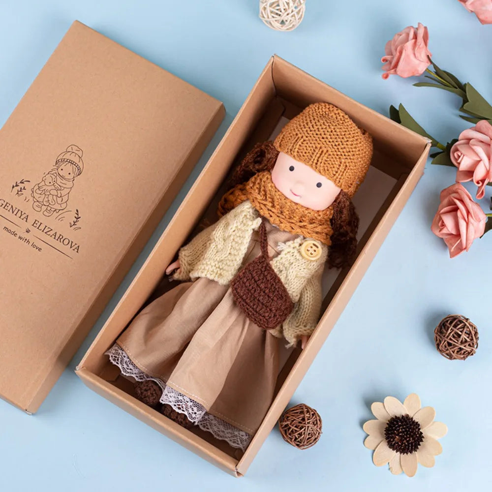 Native Waldorf Doll Soft Kawaii Cartoon Stuffed Doll Stuffed Cute Handmade Doll Children's Gift