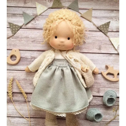Soft Plush Toys Waldorf Handmade Cute Cotton Stuffed Plush Doll Packaging Dolls Fabricchanging Box Best Children Birthday Gifts