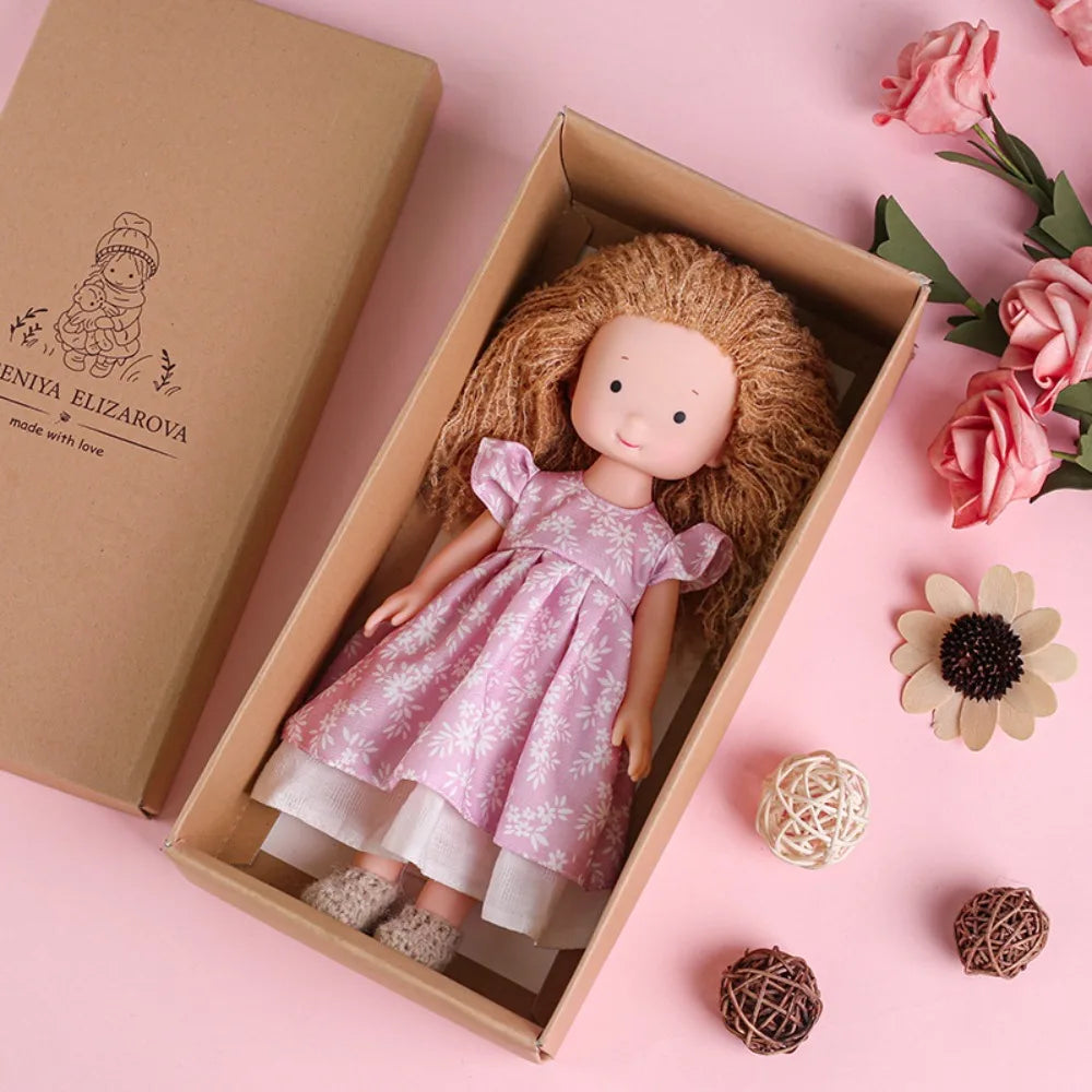 Native Waldorf Doll Soft Kawaii Cartoon Stuffed Doll Stuffed Cute Handmade Doll Children's Gift