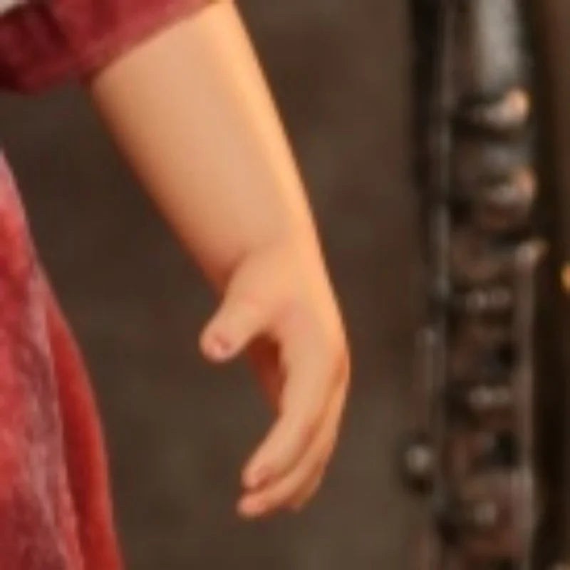 18 inch Cloveray Kawaii Porcelain Doll Cute Ceramic Retro Palace Dolls Room Decor Toys Handmade Original Artwork Gift