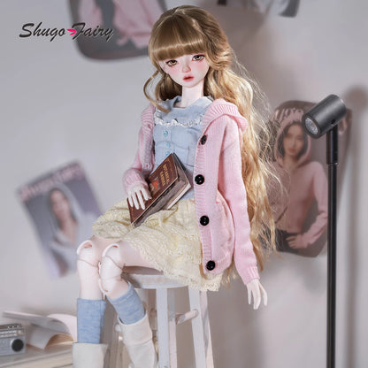 ShugaFairy Libra I BJD Doll 1/4 Fullset Ball Jointed Doll High Quality Girl-Next-Door Handmade Craft Collectible Toy for
