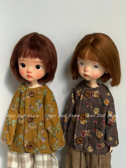 2026 Kari Doll Clothes for Landazz Landoudou ob24 ob22 Doll Chinese retro jacket