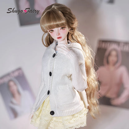 ShugaFairy Libra I BJD Doll 1/4 Fullset Ball Jointed Doll High Quality Girl-Next-Door Handmade Craft Collectible Toy for