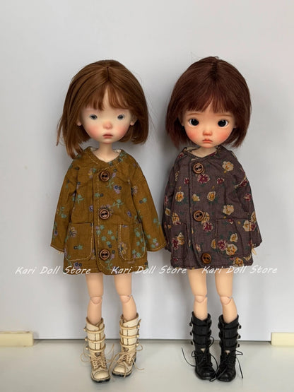 2026 Kari Doll Clothes for Landazz Landoudou ob24 ob22 Doll Chinese retro jacket