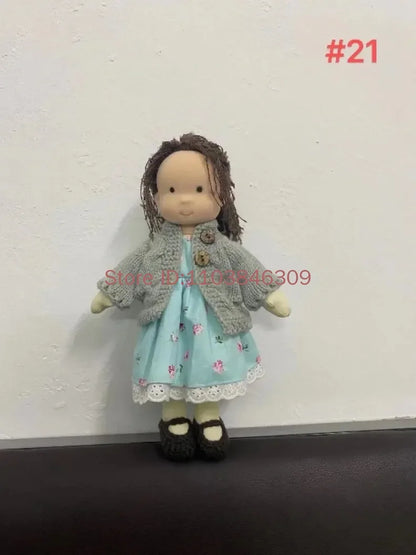 Soft Plush Toys Waldorf Handmade Cute Cotton Stuffed Plush Doll Packaging Dolls Fabricchanging Box Best Children Birthday Gifts