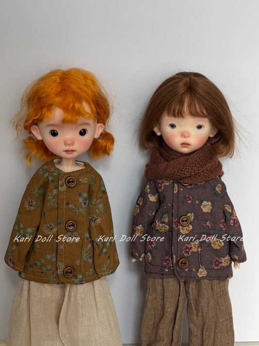 2026 Kari Doll Clothes for Landazz Landoudou ob24 ob22 Doll Chinese retro jacket