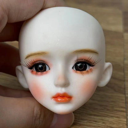 Sweet Doll DIY 1/6 BJD Doll Head Handmade Makeup 30cm Doll Girls Dolls Toy Birthday Gift