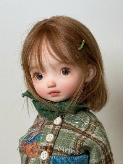 dolls in offers articulated dolls BJD doll 1/6 xiaokui  female doll special body blue bean resin toy