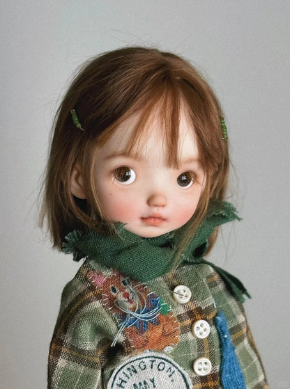 dolls in offers articulated dolls BJD doll 1/6 xiaokui  female doll special body blue bean resin toy