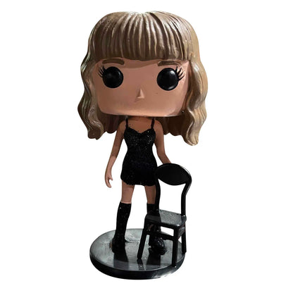 Cute Doll Cartoon Singer Statue Handmade Decoration Creative Resin Decoration Bedroom Home Decoration Craft Fan Gifts 1989