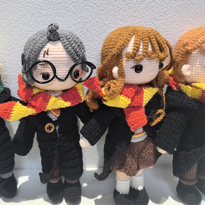 Handmade Knitting Doll Crochet Anime Dolls Crochet Dolls For Home Accessories Craft Toy Ornaments Home Dec