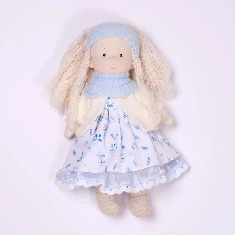 30cm New Waldorf Handmade Cotton Stuffed Plush Doll Cute Anime Collection Model Room Decoration Festival Gift Children Toys